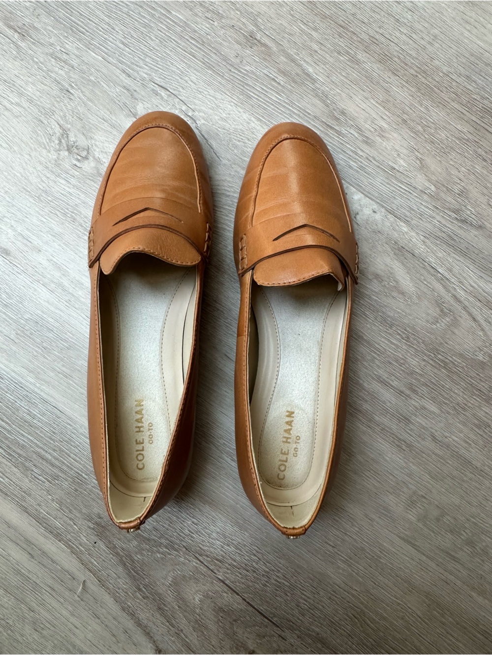 Cole Haan Women’s Stassi Leather Penny Loafers